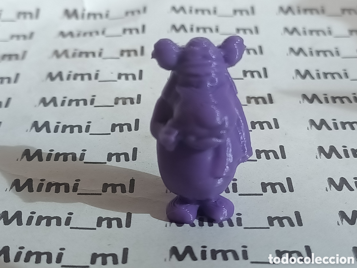 Figuras de Goma y PVC: Figura tipo dunkin en impresi&oacute;n 3d perro pat&aacute;n autos locos 3 cm aprox