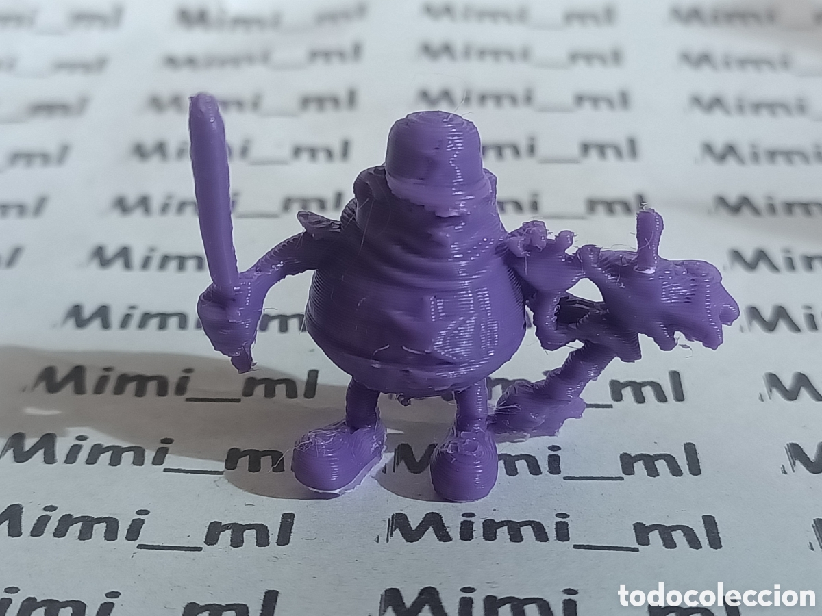 Figuras de Goma y PVC: Figura tipo dunkin &eacute;rase una vez en impresi&oacute;n 3d 3 cm aprox