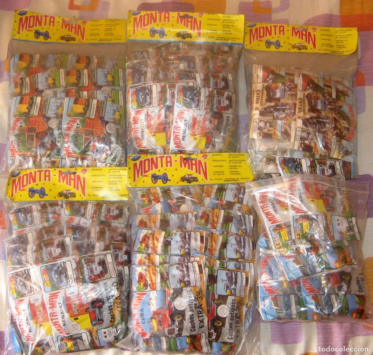 Figuras de Goma y PVC: MONTAPLEX MONTA MAN EXTRA 59 SOBRES CERRADOS SIN ABRIL