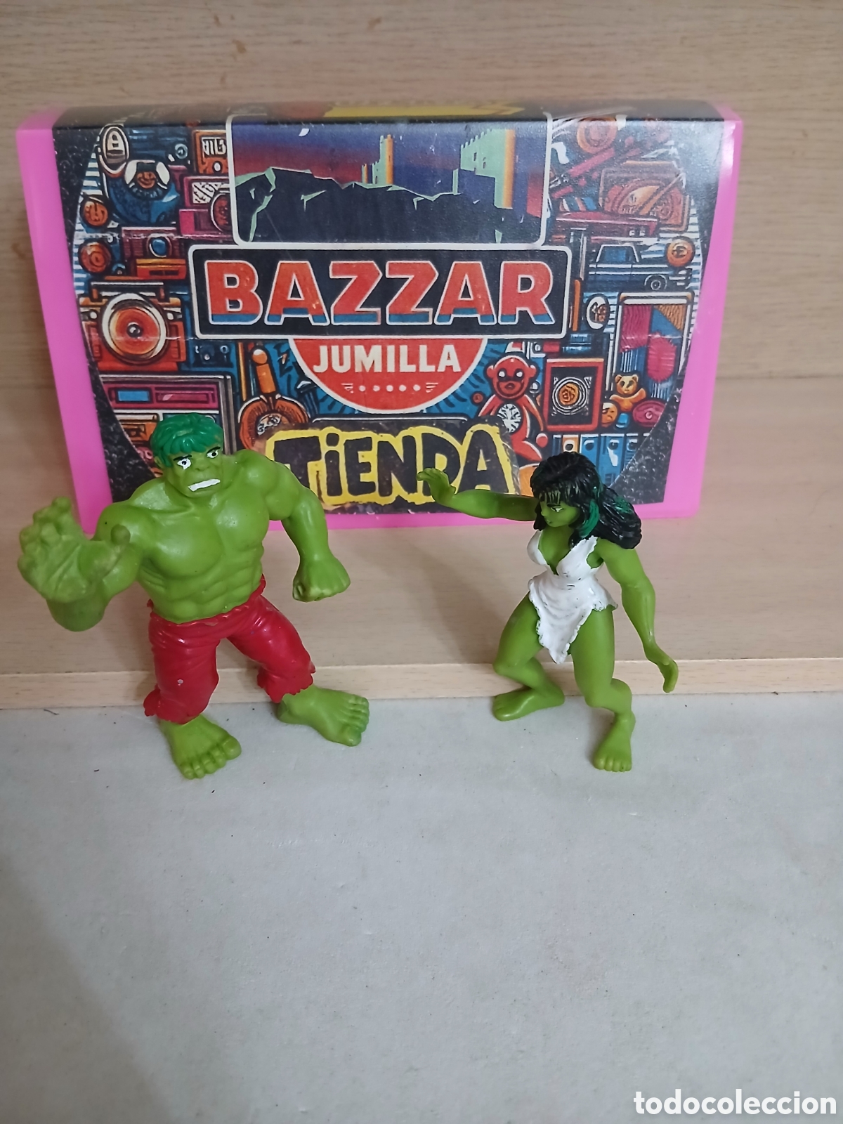 Figuras de Goma y PVC: Lote figuras comics spain marvel