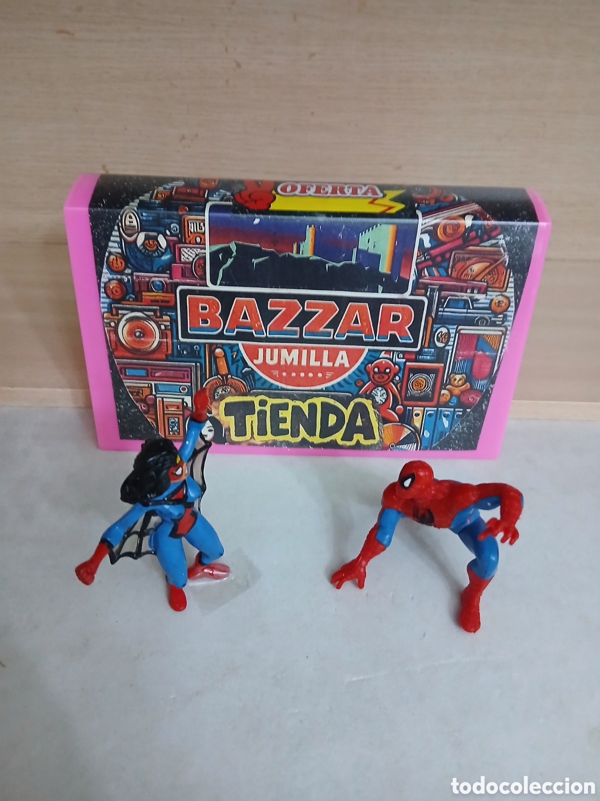 Figuras de Goma y PVC: Lote figuras marvel comics spain