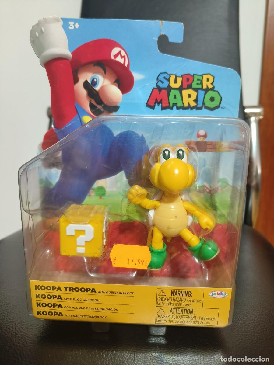 Figuras de Goma y PVC: Blisters sin abrir figura Super Mario Bros marca Jakks - Personaje Koopa Troopa