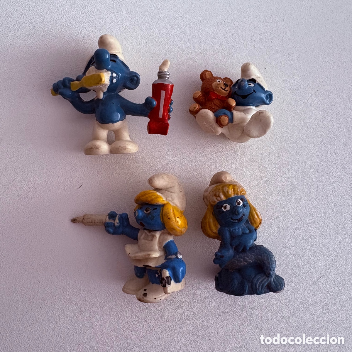 Figuras de Goma y PVC: Lote mu&ntilde;eco figura pvc los pitufos la pitufina
