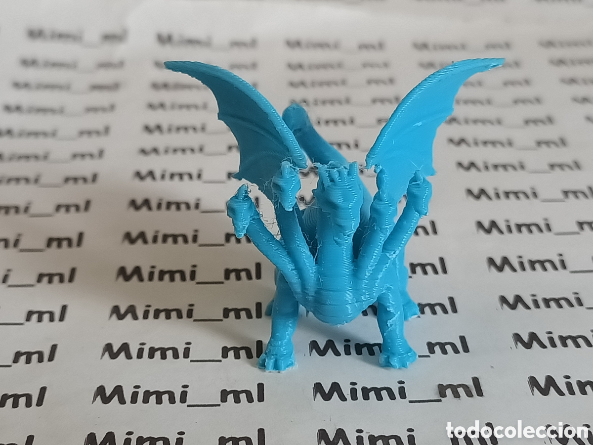 Figuras de Goma y PVC: Figura tipo dunkin Drag&oacute;n Venger dragones y mazmorras en impresi&oacute;n 3d