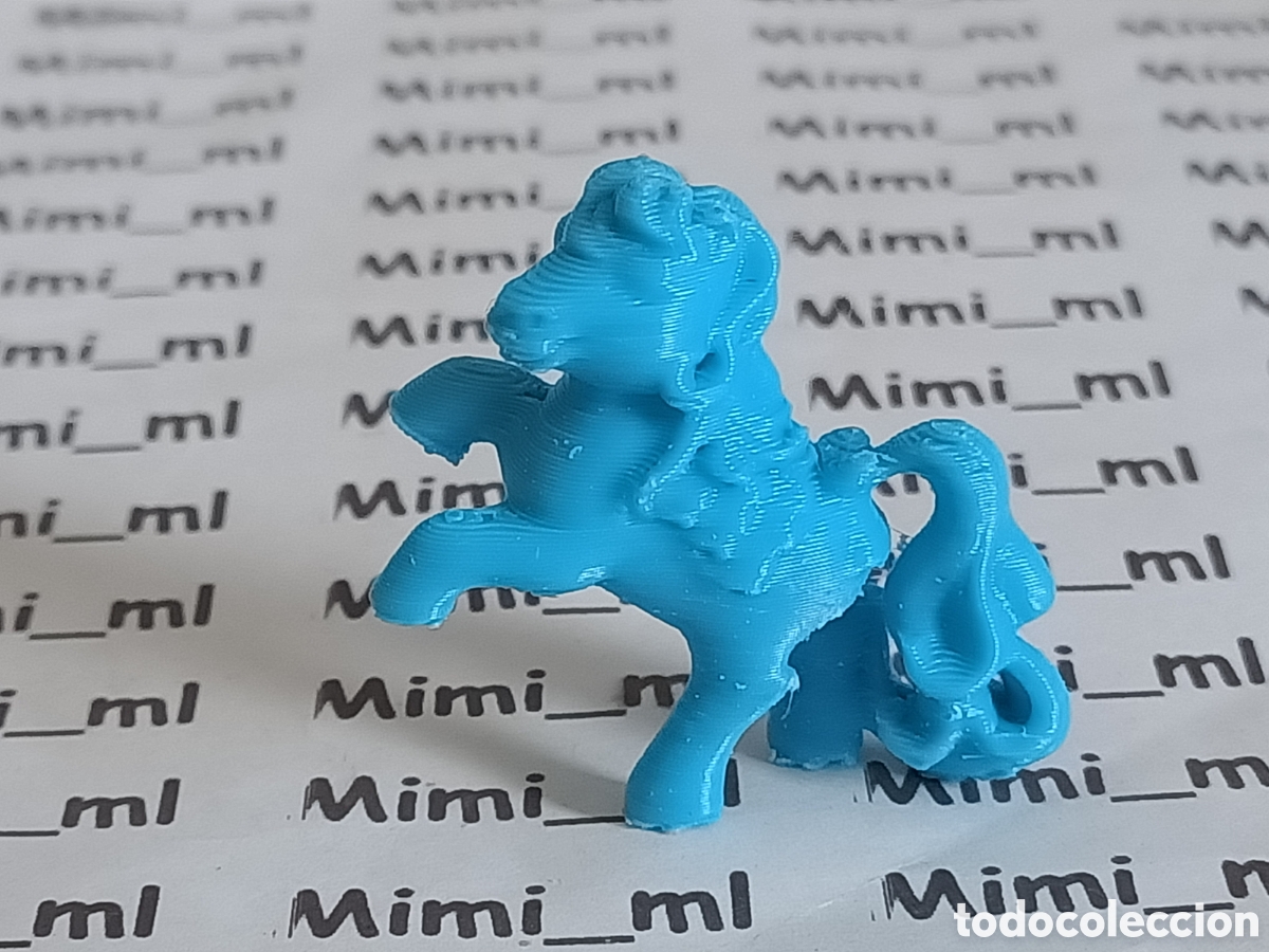 Figuras de Goma y PVC: Figura tipo dunkin 3 cm aprox My little pony c&oacute;mics spain en impresi&oacute;n 3d peque&ntilde;o pony