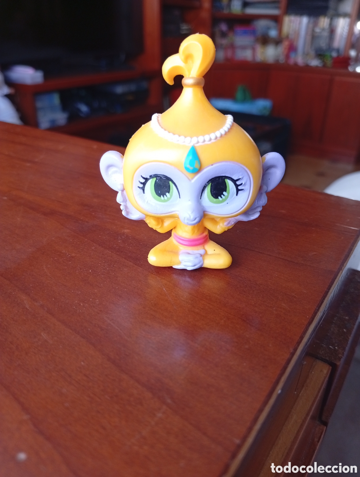 Figuras de Goma y PVC: MU&Ntilde;ECO FIGURA PVC MASCOTA MONO DE TV SHIMMER Y SHINE TALA MASCOTA GENIO