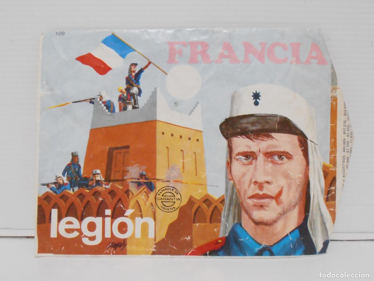 Gummi- und PVC-Figuren: SOBRE VACIO, MONTA-PLEX, FRANCIA, LEGION, MONTAPLEX