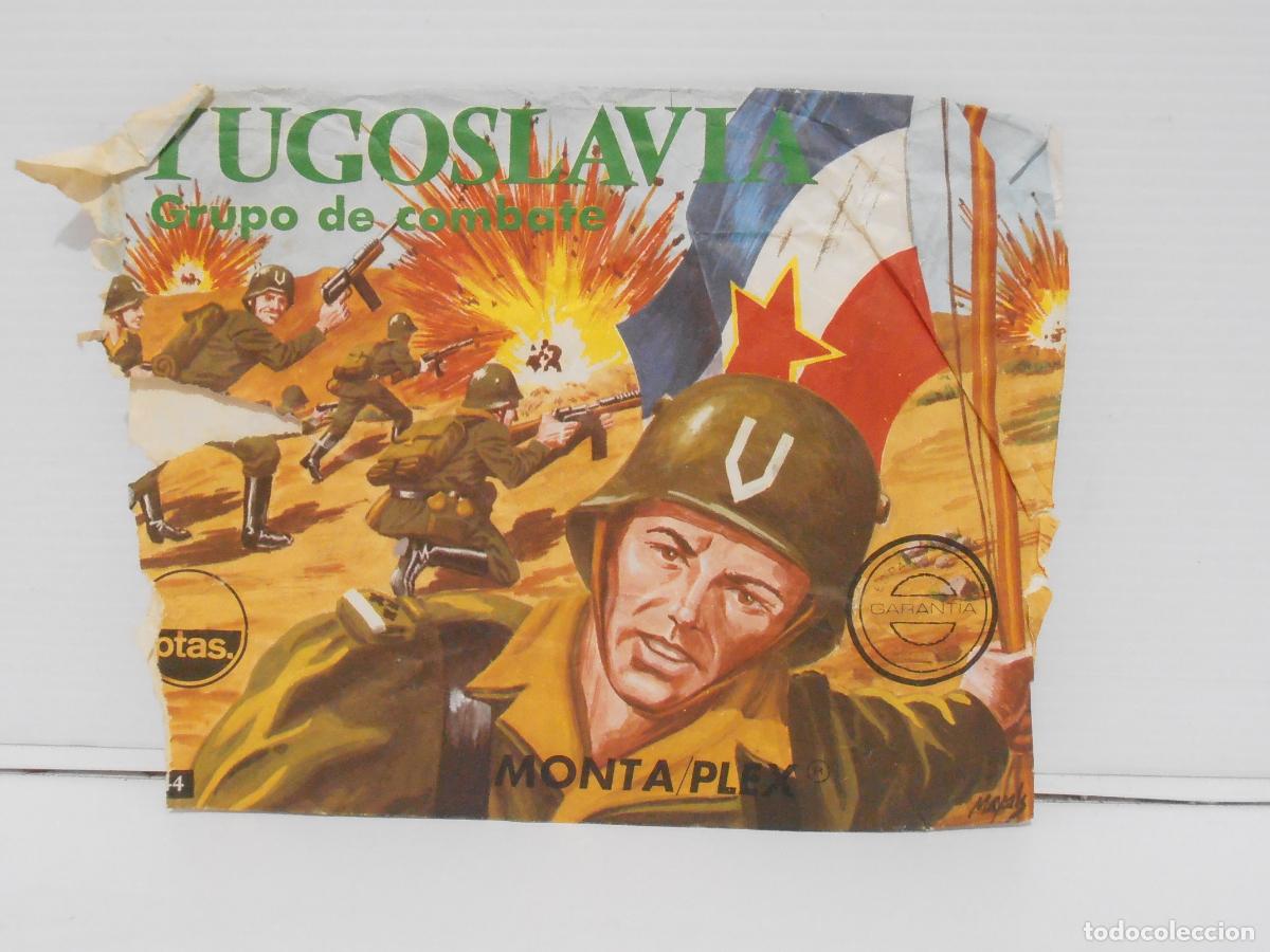 Figuras de Borracha e PVC: SOBRE VACIO, MONTA-PLEX, YUGOSLAVIA, GRUPO DE COMBATE, MONTAPLEX