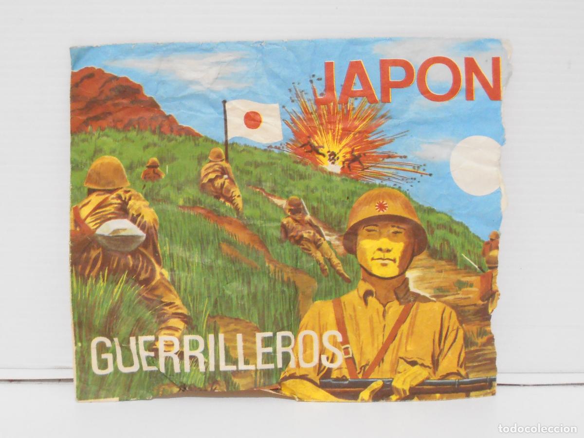Figuras de Goma y PVC: SOBRE VACIO, MONTA-PLEX, JAPON GUERRILLEROS, MONTAPLEX