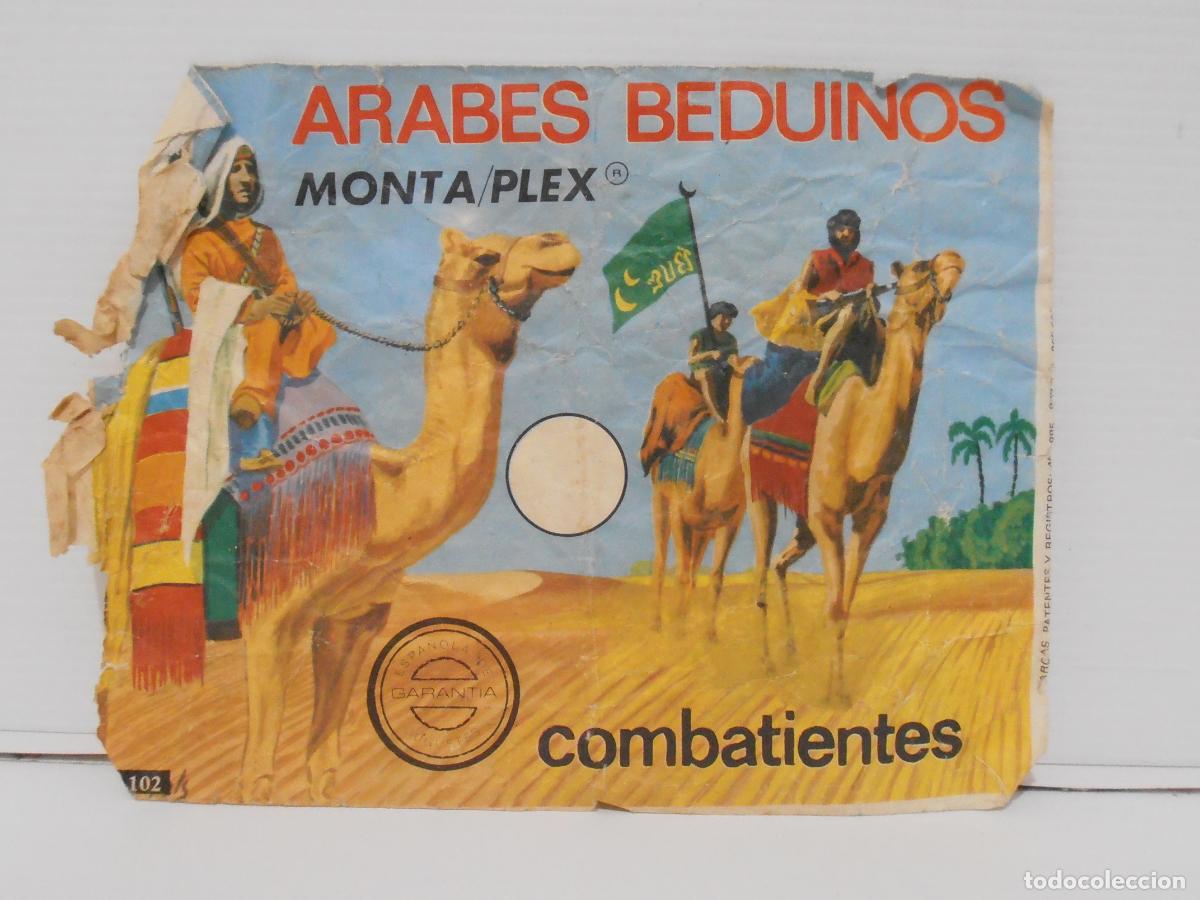 Figuras de Goma y PVC: SOBRE VACIO, MONTA-PLEX, ARABES BEDUINOS, COMBATIENTES, MONTAPLEX