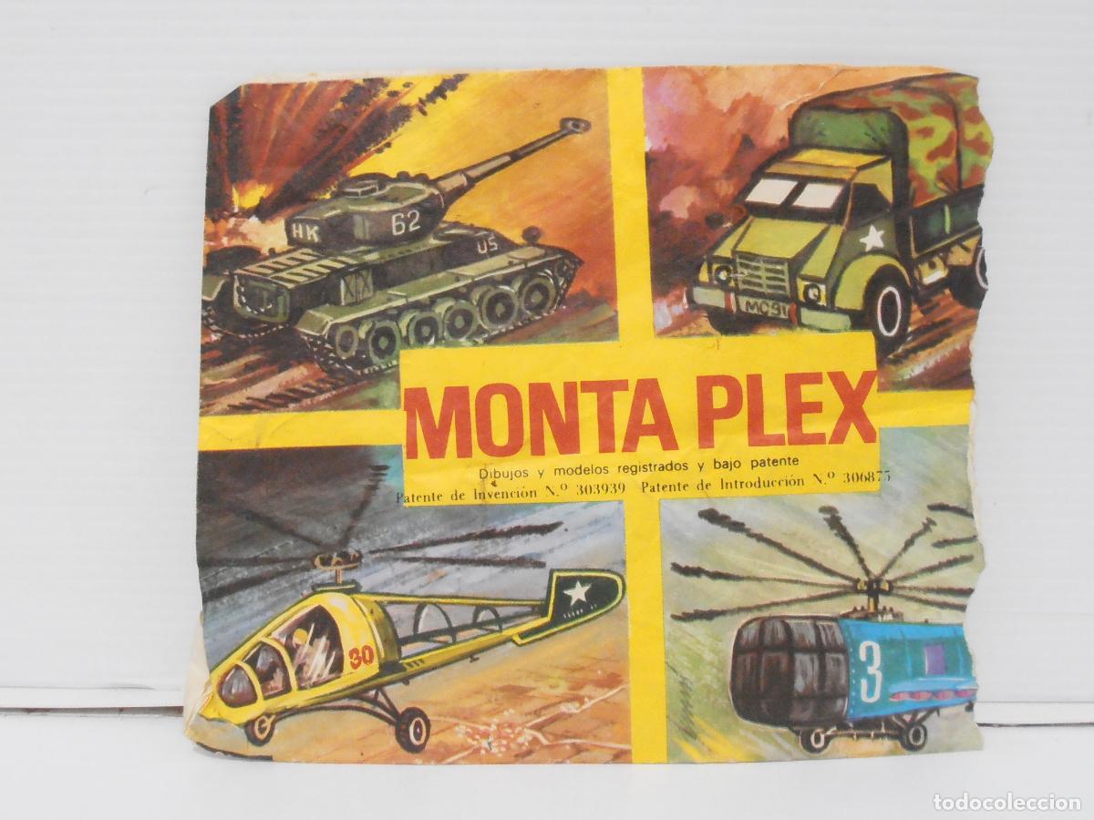 Figuras de Goma y PVC: SOBRE VACIO, MONTA-PLEX, VEHICULOS COMBATE, MONTAPLEX