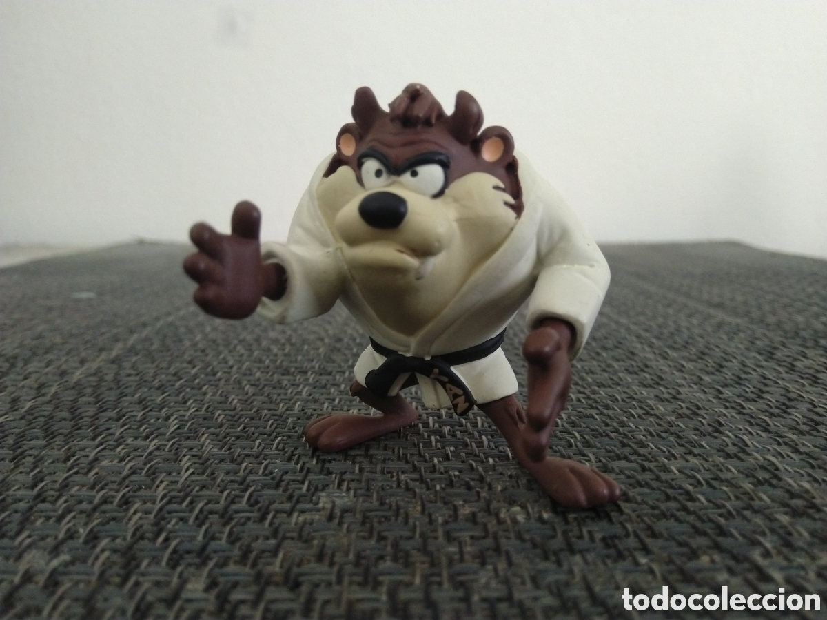 Figuras de Goma y PVC: FIGURA PVC DEMONIO TASMANIA PLASTOY JUDOKA JUDO TAS LOONEY TUNES TOONS TM WARNER BROSS TV