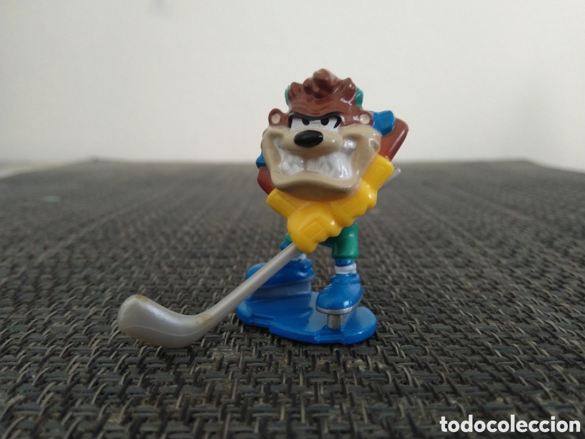Figuras de Goma y PVC: FIGURA PVC DEMONIO TASMANIA TAS LOONEY TUNES TOONS TM WARNER BROSS TV HOCKEY HIELO