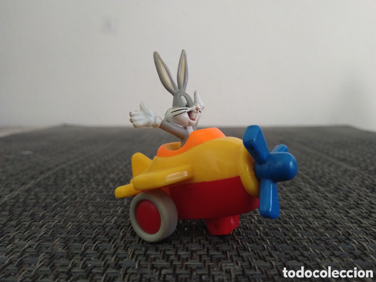 Figuras de Goma y PVC: FIGURA PVC BUGS BUNNY AVION AVIONETA DIBUJOS ANIMADOS LOONEY TUNES TV-ELMER