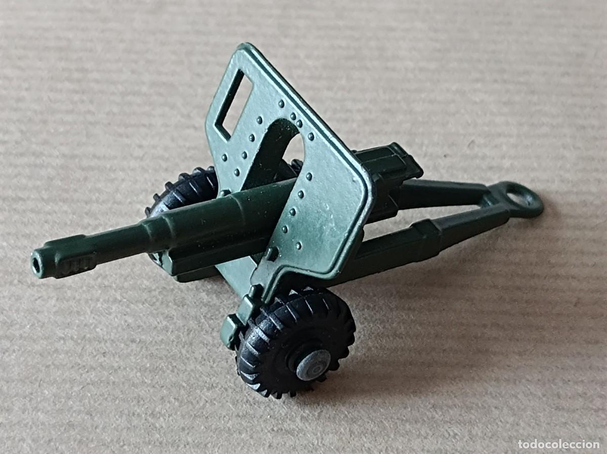Figuras de Goma y PVC: CA&Ntilde;&Oacute;N MILITAR MET&Aacute;LICO PLAYME REF. 412 LOTE 3