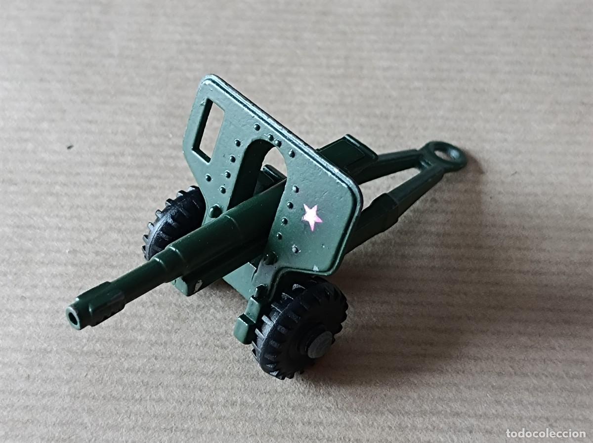 Figuras de Goma y PVC: CA&Ntilde;&Oacute;N MILITAR MET&Aacute;LICO PLAYME REF. 412 LOTE 4