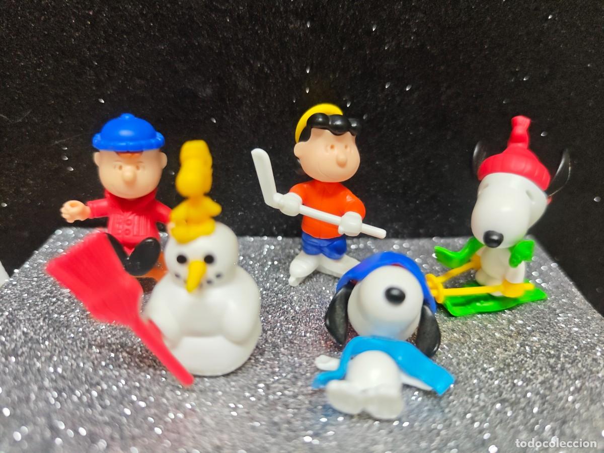 Figuras de Goma Kinder: FIGURA KINDER SNOOPY LOTE DE 5