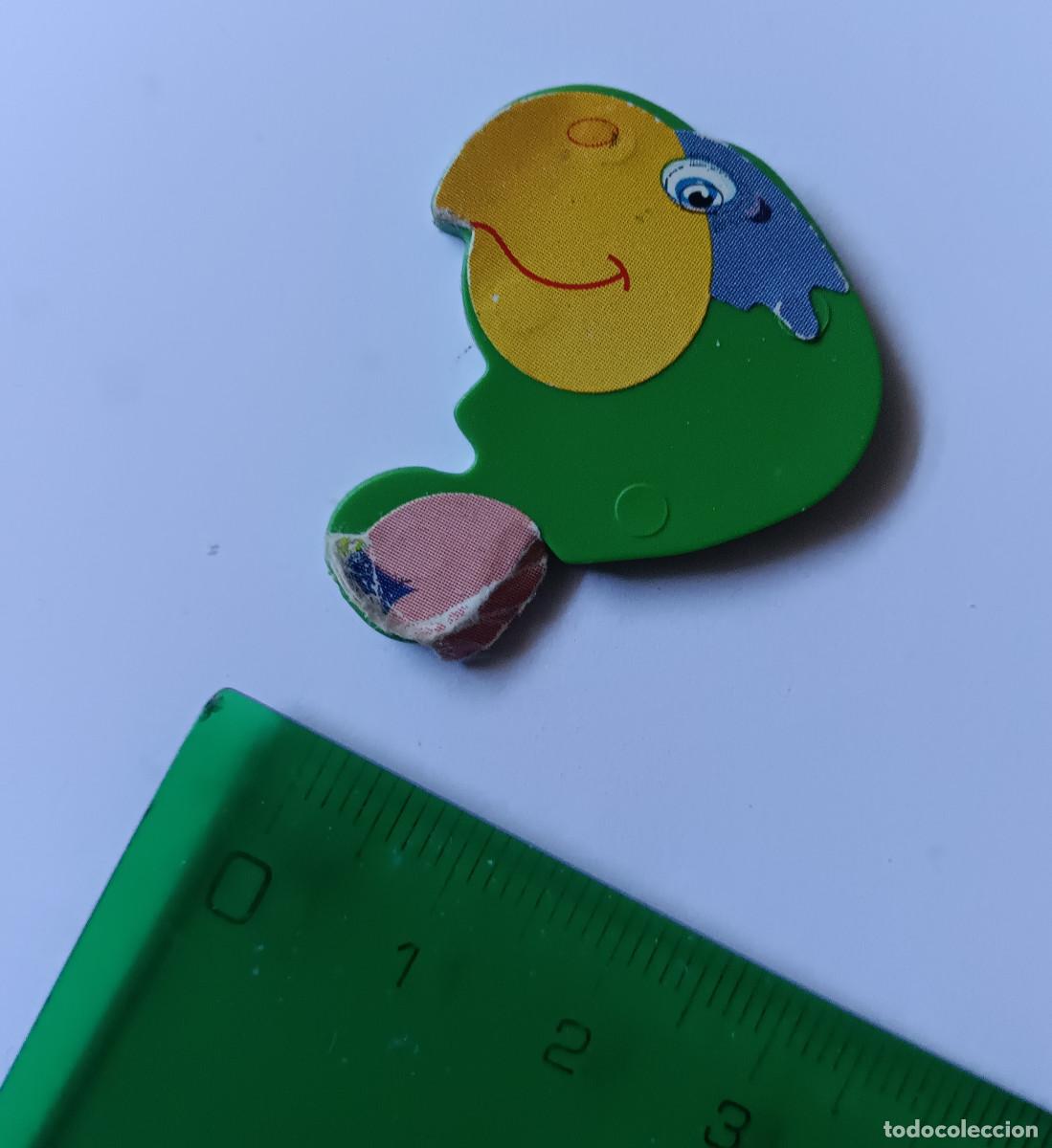 Figuras de Goma Kinder: pieza de pajaro equilibrista kinder antiguo montable secundario desmontable ave