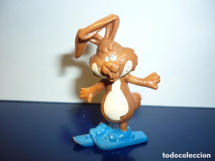 Figuras de Goma y PVC: Figura promocional antigua de Nesquik - 5 cm.