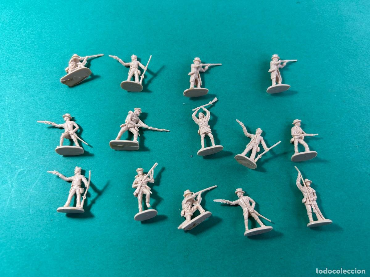Figuras de Goma y PVC: LOTE DE FIGURAS OESTE GUERRA CIVIL AMERICANA TIPO REVELL ATLANTIC AIRFIX BRITAINS VICTRIX
