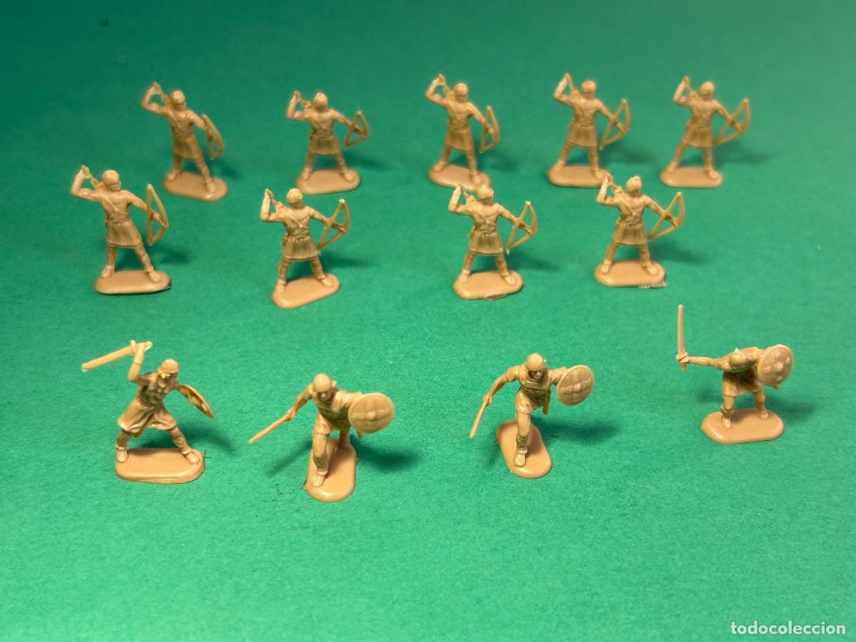 Figuras de Goma y PVC: LOTE DE FIGURAS NORMANDOS O ANGLOSAJONES DE REVELL