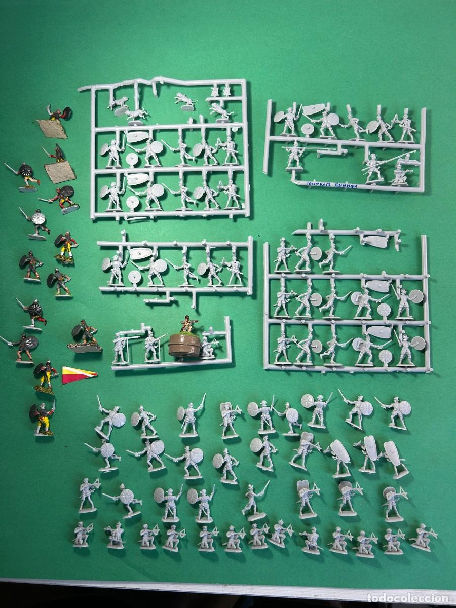 Figuras de Goma y PVC: LOTE DE FIGURAS GUERREROS FLANDES ESPA&Ntilde;OLES TIPO ITALERI REVELL ATLANTIC AIRFIX BRITAINS VICTRIX
