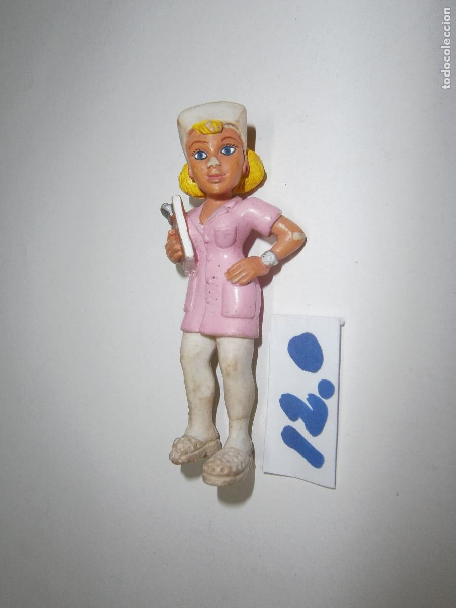 Figuras de Goma y PVC: FIGURA DE GOMA O PVC - ENFERMERA