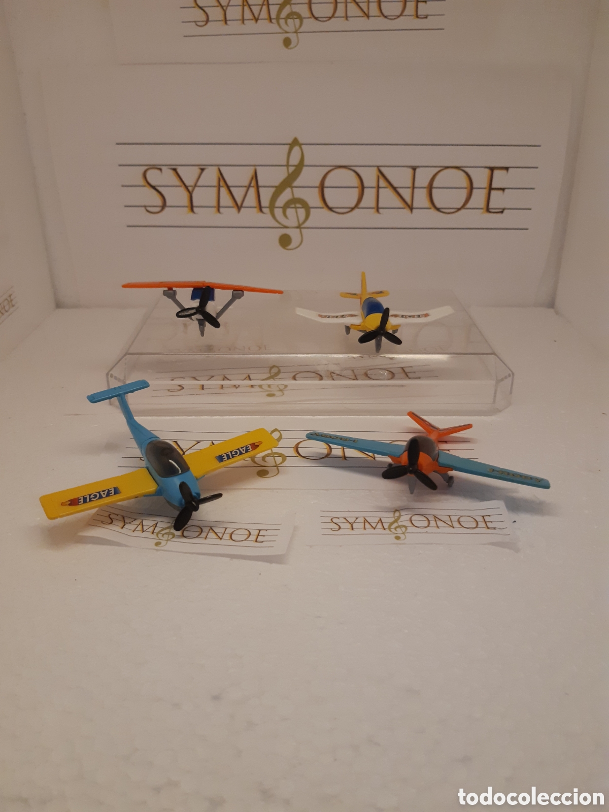 Figuras de Goma Kinder: Serie completa aviones aeroplano kinder Sorpresa