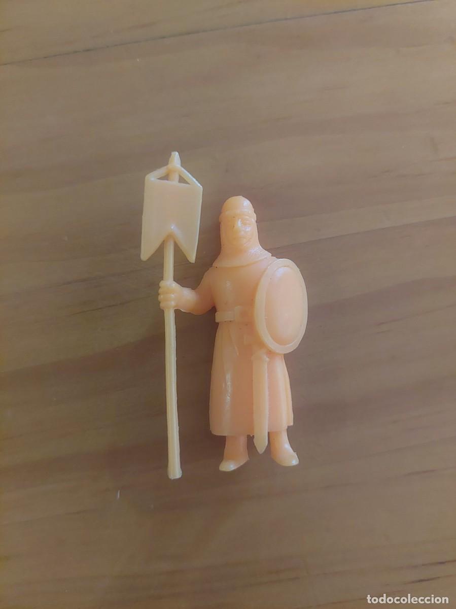 Figuras de Goma y PVC: FIGURA SOLDADO CASTELLANO RUY PEQUE&Ntilde;O CID - DUNKIN - DANONE