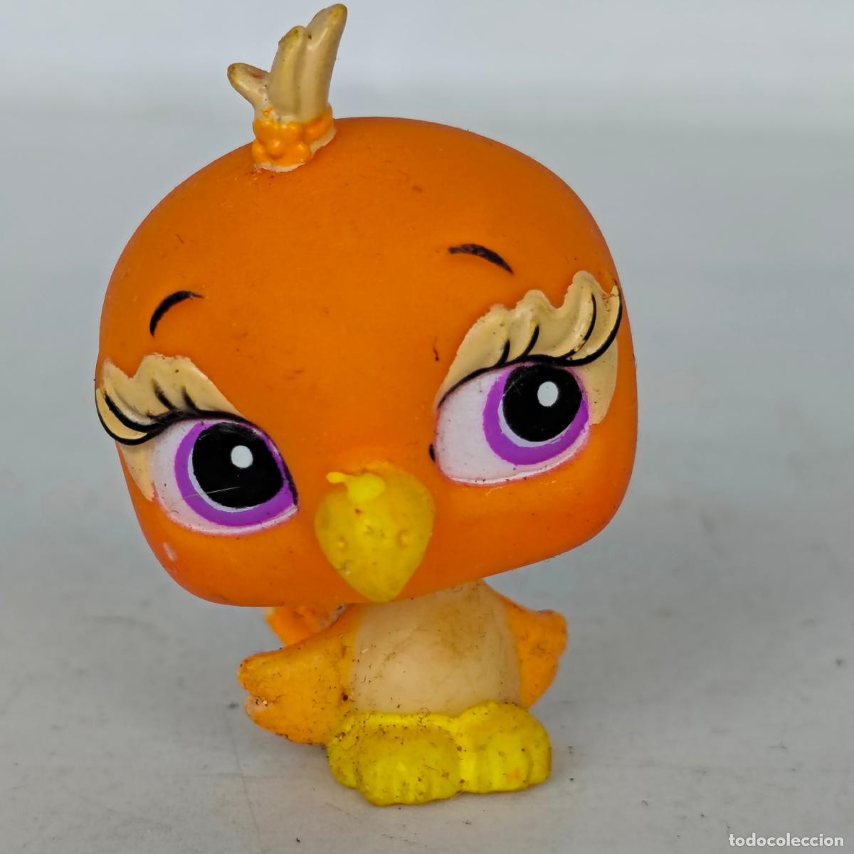 Gummi- und PVC-Figuren: Figura Bobble Canario Loro P&aacute;jaro Bratz Lil Angelz Littlest Pet Shop