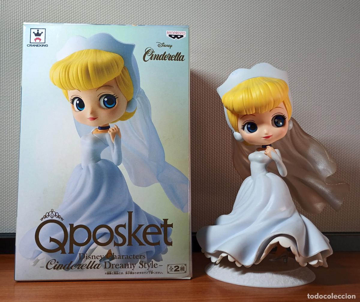 Gummi- und PVC-Figuren: Figura de Cenicienta novia - Qposket - Banprestro - 14 cm