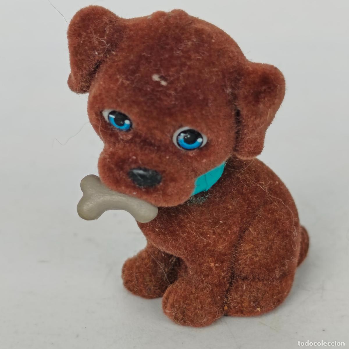 Gummi- und PVC-Figuren: Puppy In My Pocket Serie 6 Sissy Marr&oacute;n Chocolate Laboratorio Perro Bolsa sorpresa