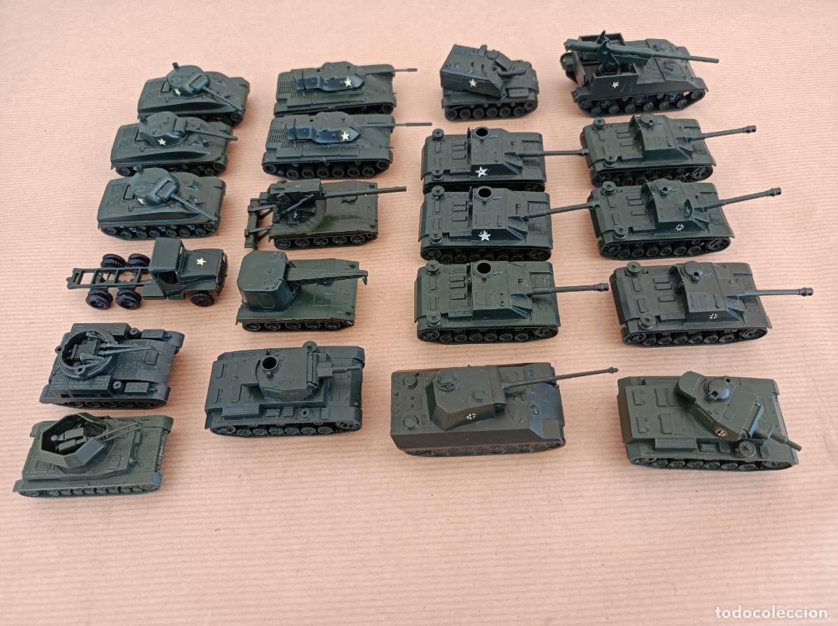 Figuras de Goma y PVC: LOTE VEH&Iacute;CULOS MILITARES EKO Y OTRAS MARCAS SIMILAR A MONTAPLEX