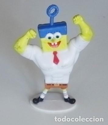 Figuras de Goma y PVC: BOB ESPONJA FUERTE FORZUDO VIACOM - FIGURA DE PL&Aacute;STICO - PERSONAJE DE SERIE HUMOR - JUGUETE MU&Ntilde;ECO