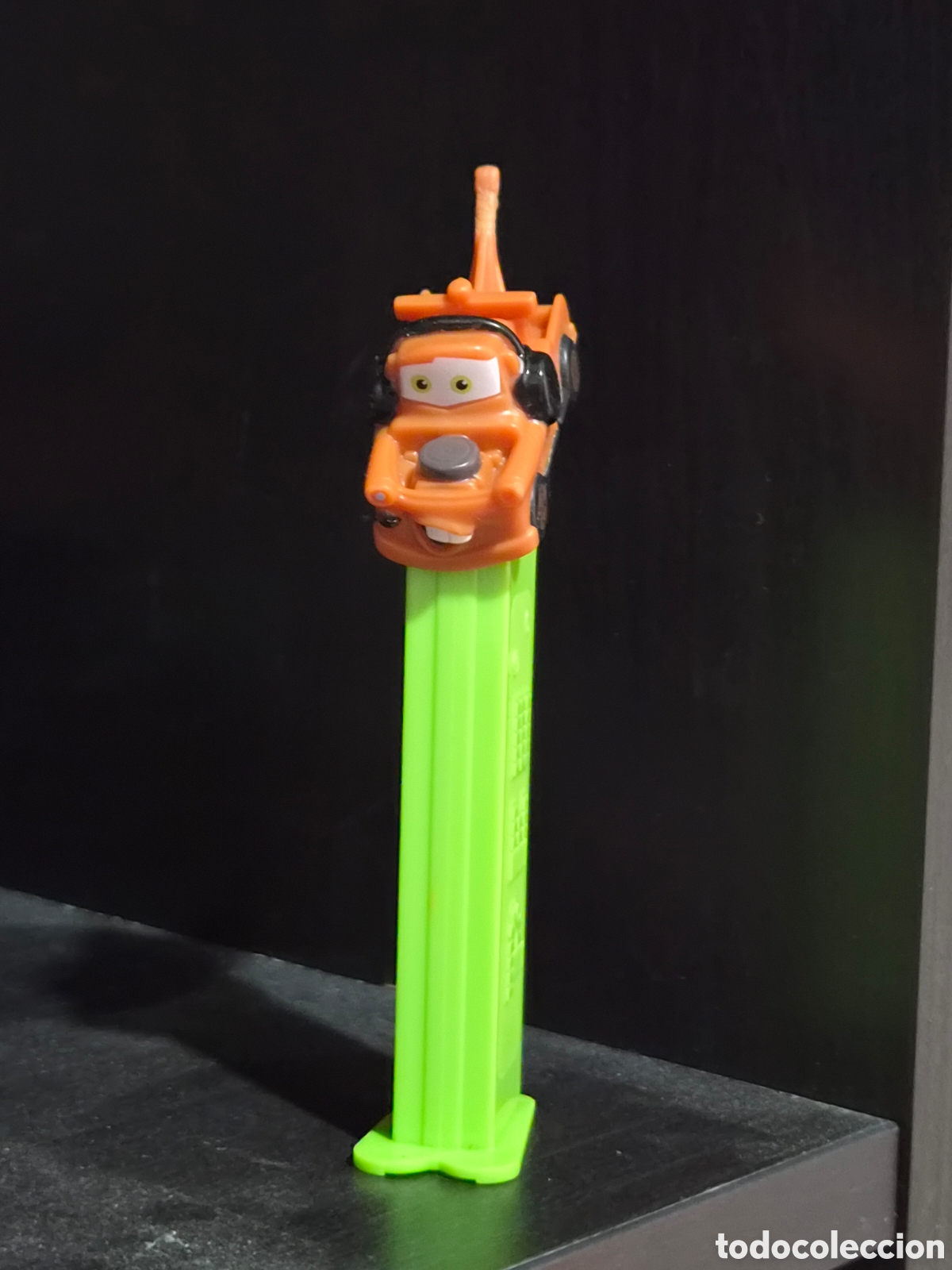 Figuras de Goma y PVC Dispensador PEZ: DISPENSADOR PEZ TOM MATER CARS
