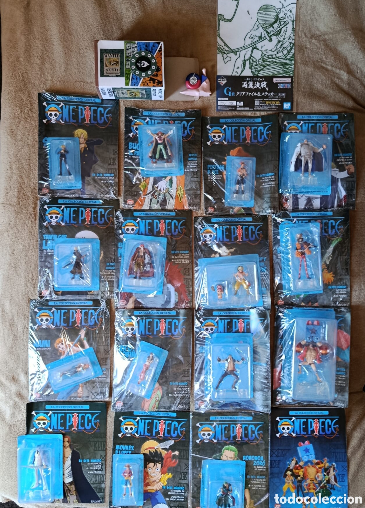 Figuras de Goma y PVC: 16 One Piece Salvat Toei Animation + Extras # figuras mu&ntilde;eco manga anime Bandai colecci&oacute;n