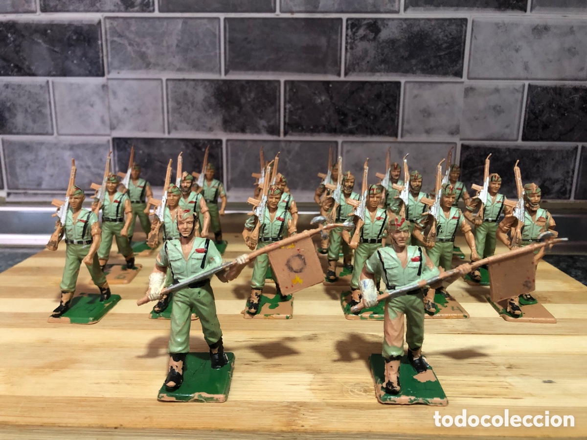 Figuras de Goma y PVC: Soldados LEGI&Oacute;N ESPA&Ntilde;OLA -REAMSA