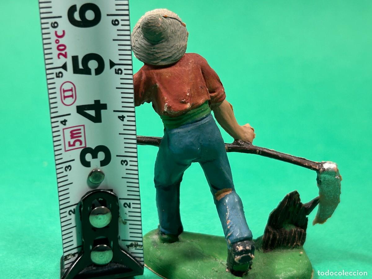 Figuras de goma y PVC: FIGURA GRANJERO ARANDO DE REAMSA - Foto 3