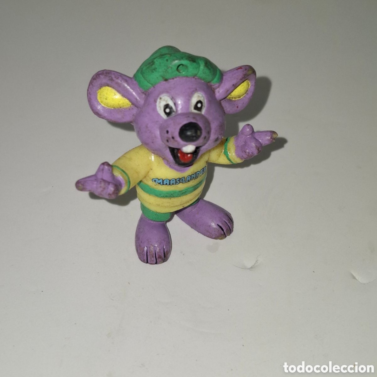 Figuras de Goma y PVC: FIGURA DE PVC PROMOCIONAL A&Ntilde;OS 90 RATON MAASLANDER