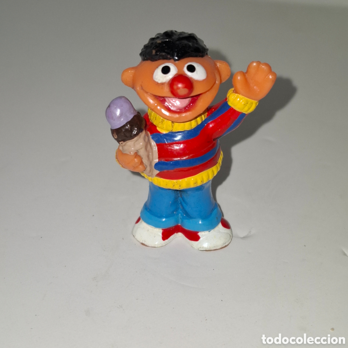 Figuras de Goma y PVC: FIGURA DE PVC EPI Y BLAS SESAME STREET MUPPETS BARRIO SESAMO