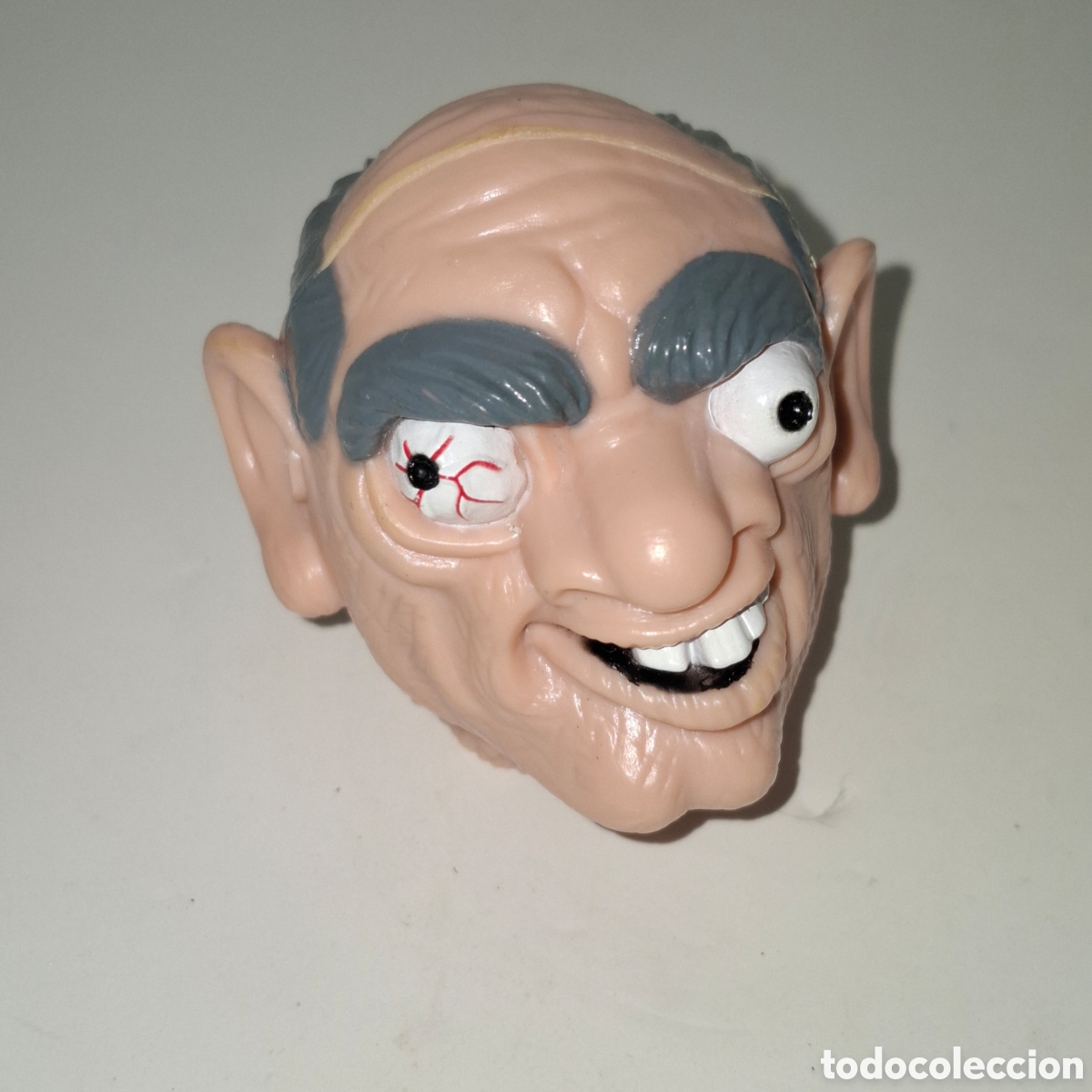 Figuras de Goma y PVC: CABEZA MONSTRUOSA FIGURA DE PVC