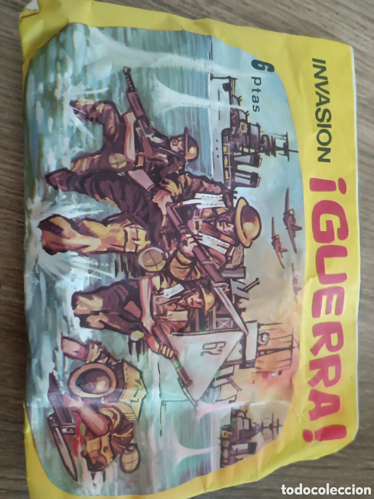 Figuras de Goma y PVC: Sobre Invasi&oacute;n &iexcl;guerra! - montaplex