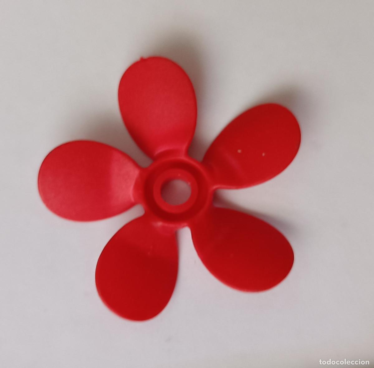 Figuras de Goma Kinder: flor de nave de marciano antiguo kinder k00 florecilla PETALOS