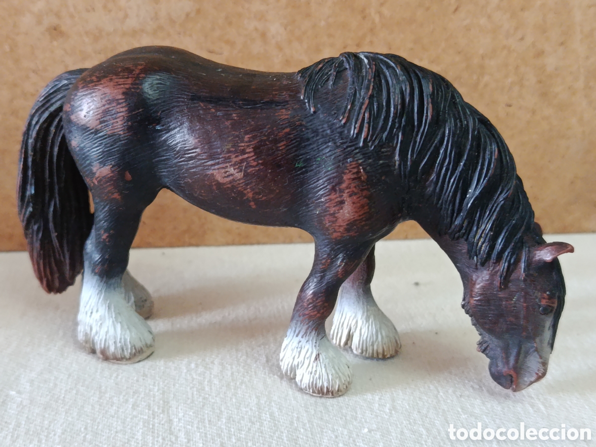 Figuras de Goma y PVC: figura pvc yegua Shire de Schleich referencia 13605