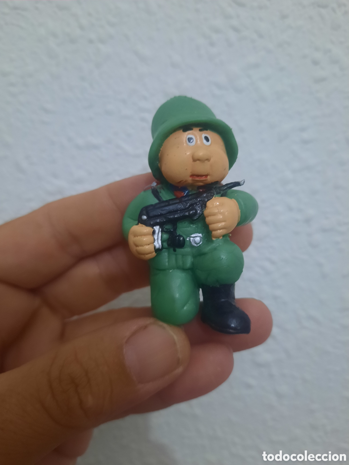 Figuras de Goma y PVC: Goma Pvc Personaje Militar A&ntilde;os 90