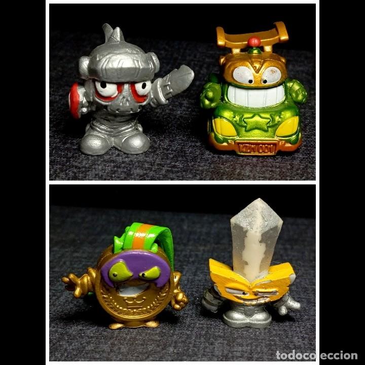 Figuras de Goma y PVC: ⚜️ C007. Lote SuperThings SuperZings Ultra Raro Enigma + Dorados Air Strike Koin y Raro
