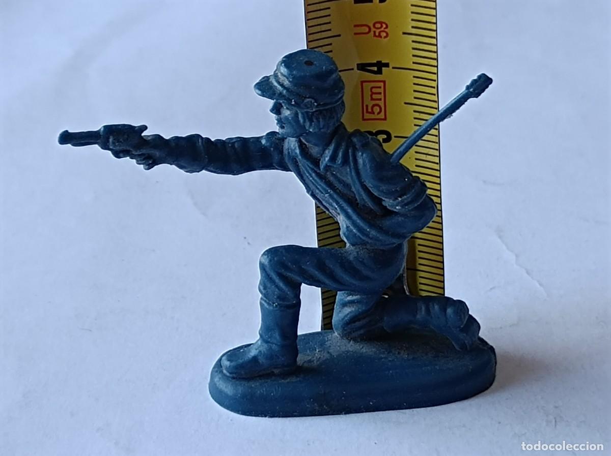 Figuras de Goma y PVC: FIGURA DE PL&Aacute;STICO FABRICANTE ATLANTIC 1:32 - FAR WEST GENERAL CUSTER 7&ordm; CABALLER&Iacute;A LITTLE BIG HORN