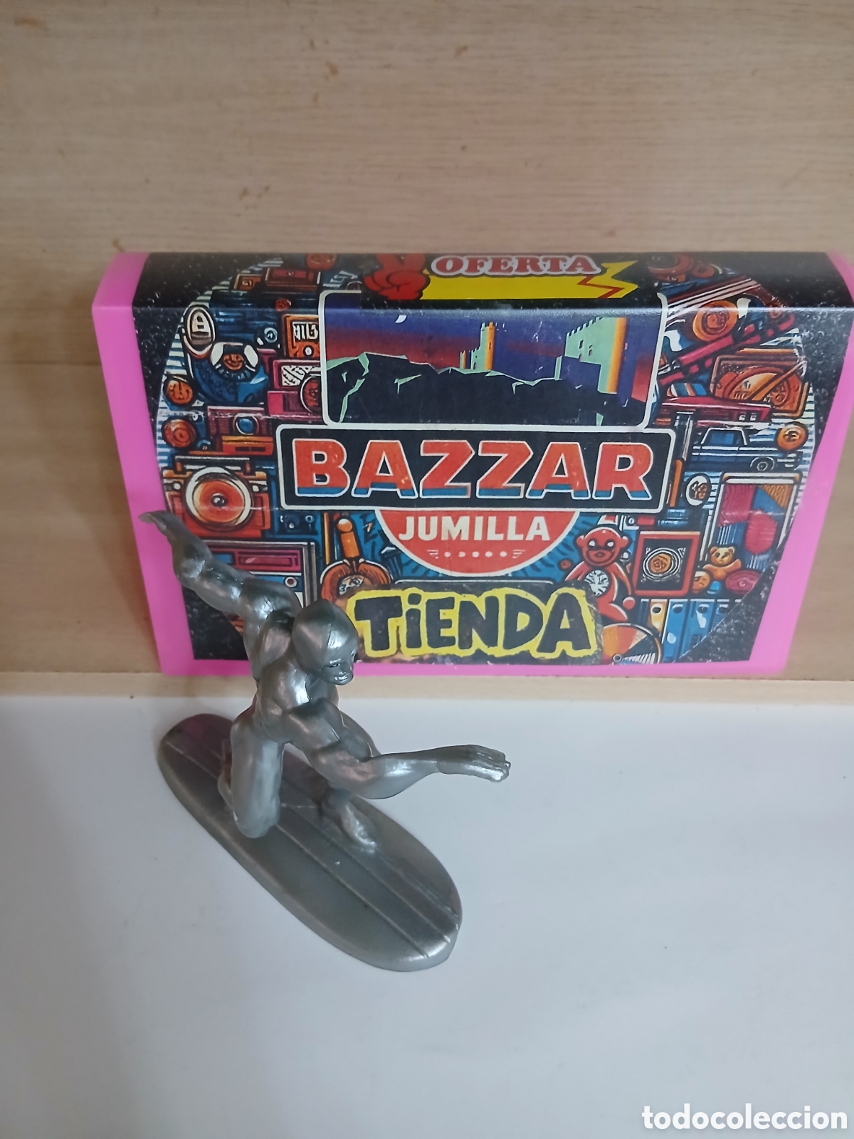 Figuras de Goma y PVC: Figura marvel pvc yolanda silver surfer