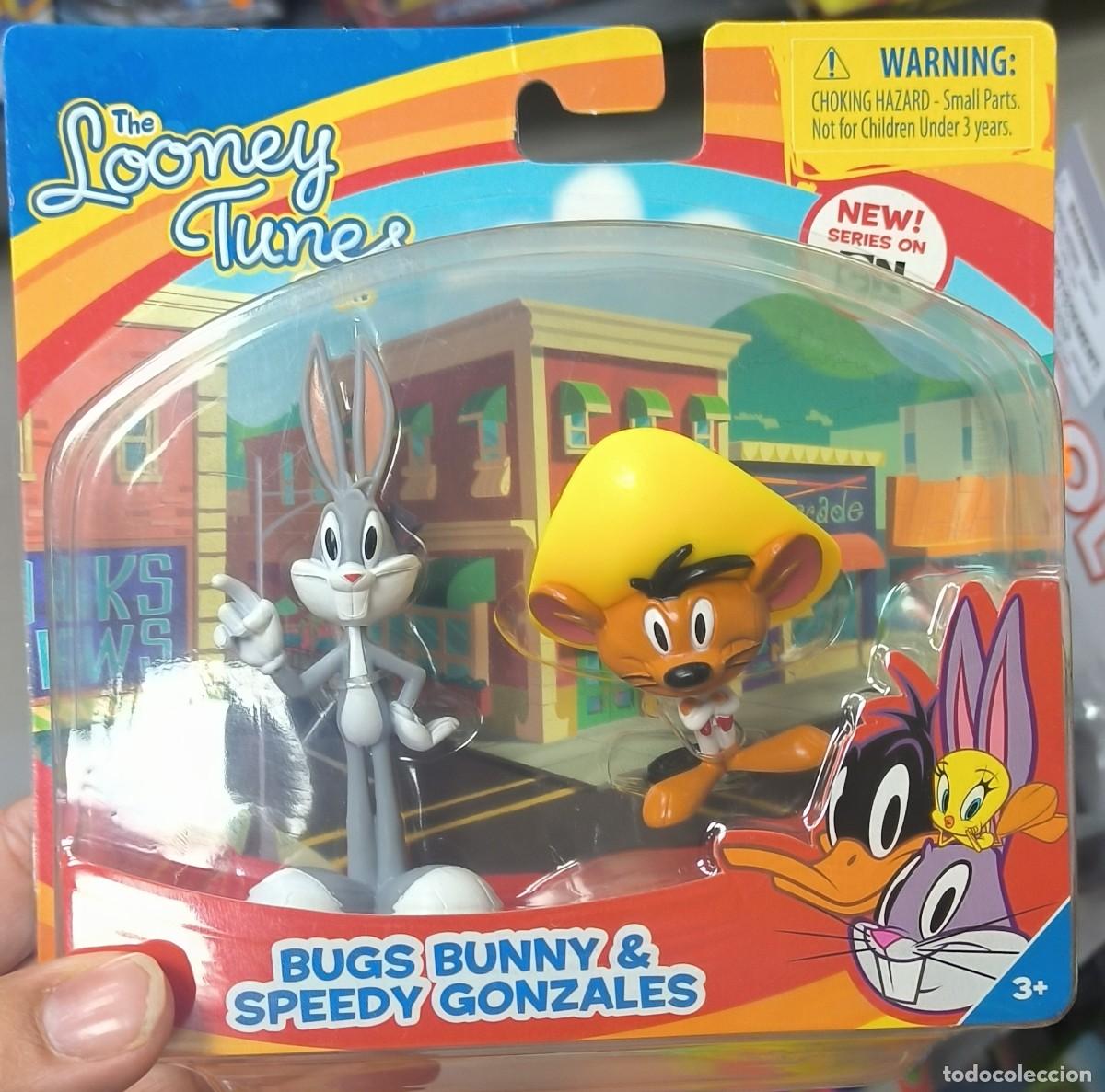 Figuras de Goma y PVC: Looney Tunes Bugs Bunny y Speedy Gonzales