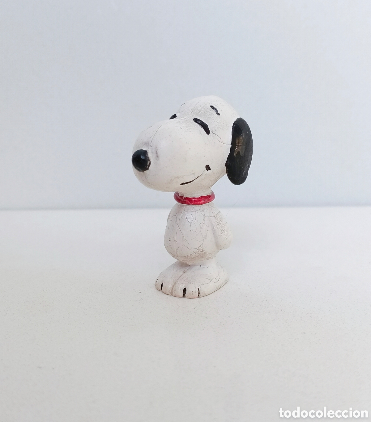 Figuras de Goma y PVC: Snoopy mu&ntilde;eco peque&ntilde;o de goma PVC a&ntilde;os 80 vintage Charlie Brown Beagle Charles Schulz